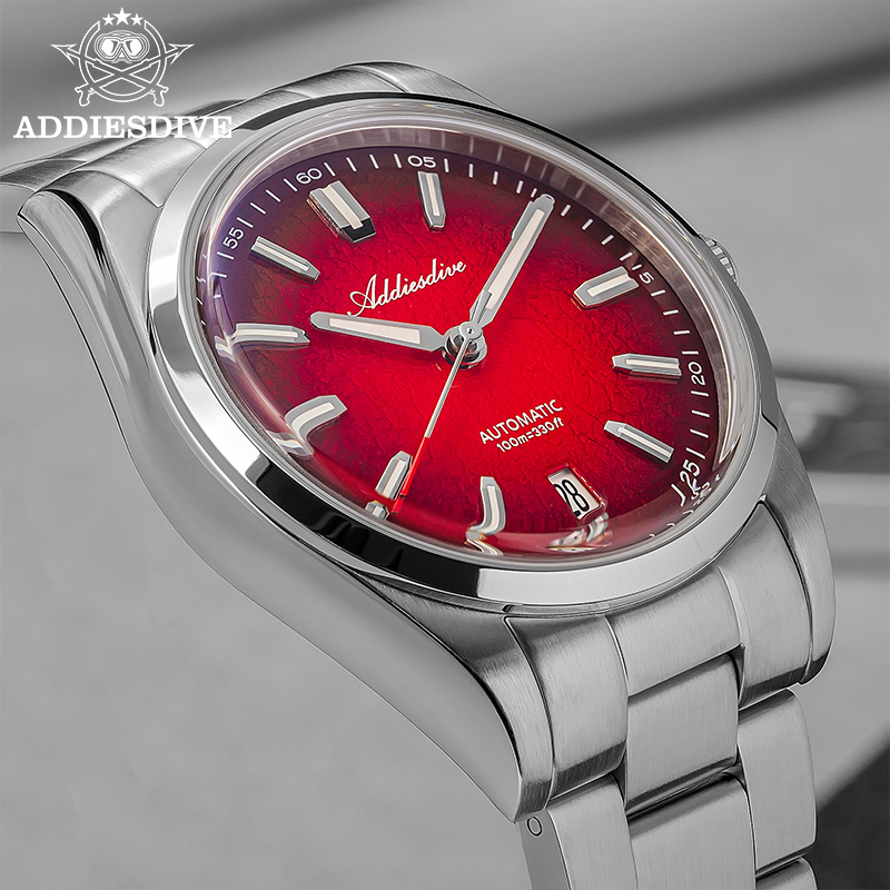 ADDIESDIVE Watch For Gift 39mm - Stainless Bracelet Diver 评论和价格