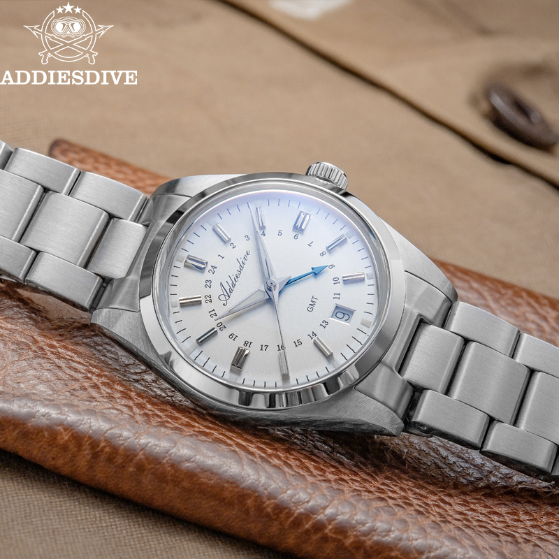 ADDIESDIVE Hot Brand 36mm Luxu - Stainless Bracelet Diver 评论和价格
