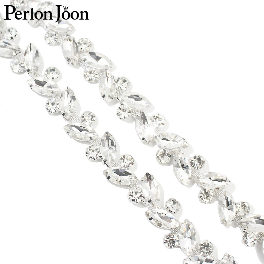 Leaf Round Crystal Rhinestone  - Perlon Strap Woven 评论和价格