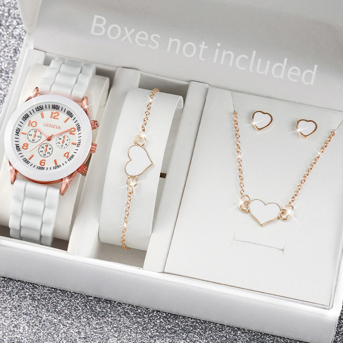 5/6PCS Fashion Women Watches C - Silicone Band Women 评论和价格