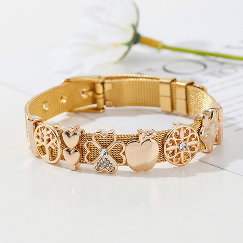 New Arrival 10mm Stainless Ste - Mesh Strap Metal 评论和价格