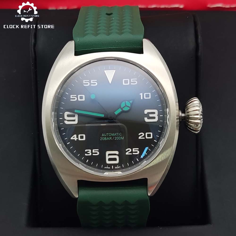 Fashion 36MM Self-Winding Move - Rubber Strap Diver 评论和价格