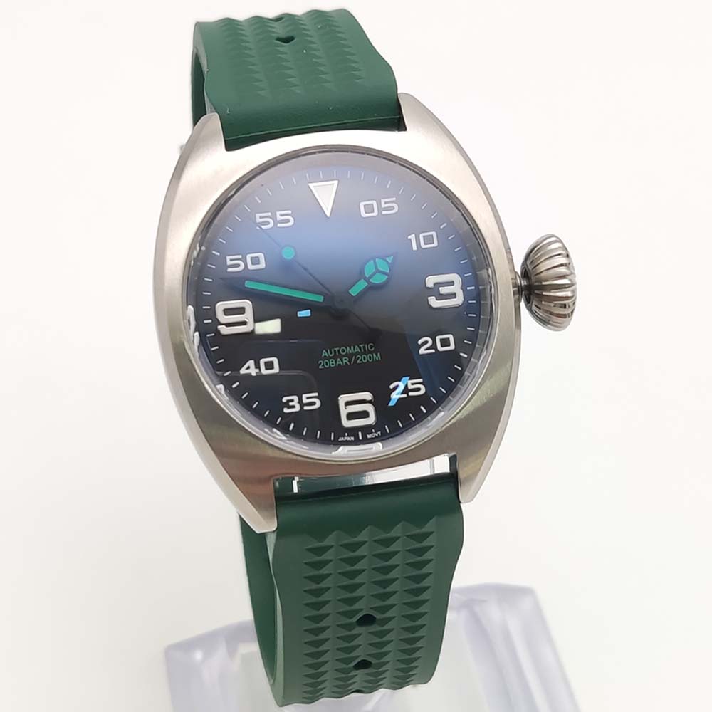 Fashion 36MM Self-Winding Move - Rubber Strap Diver 评论和价格