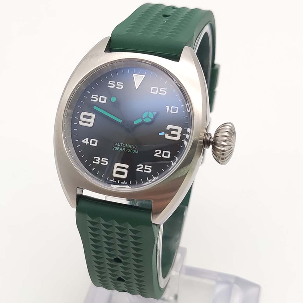Fashion 36MM Self-Winding Move - Rubber Strap Diver 评论和价格