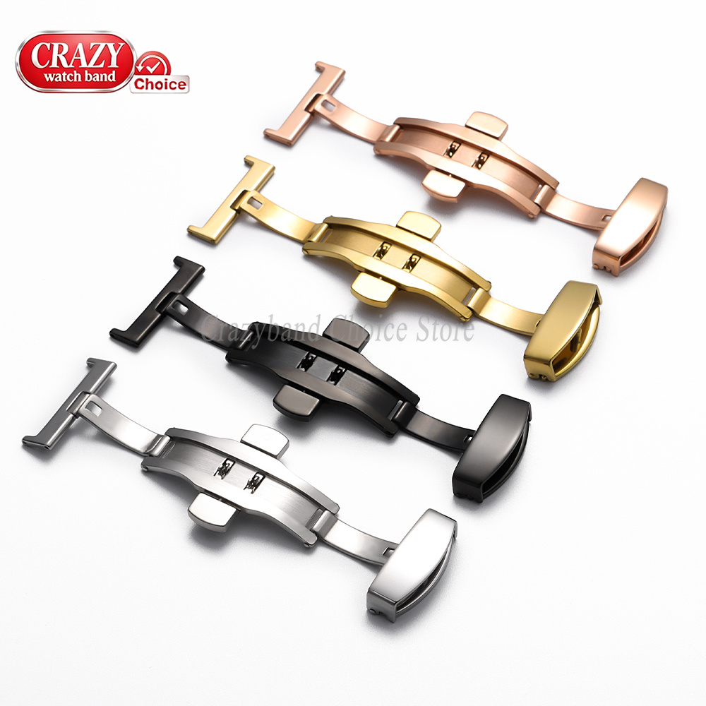 Stainless Steel Butterfly Buck - Butterfly Clasp Deployant 评论和价格