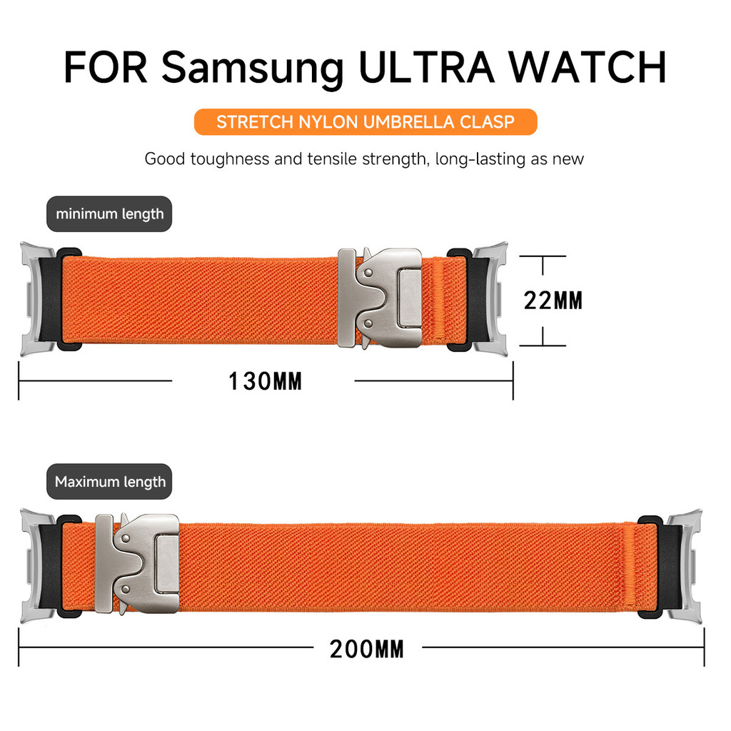 Nylon Strap For Samsung Galaxy - Parachute Strap Elastic 评论和价格