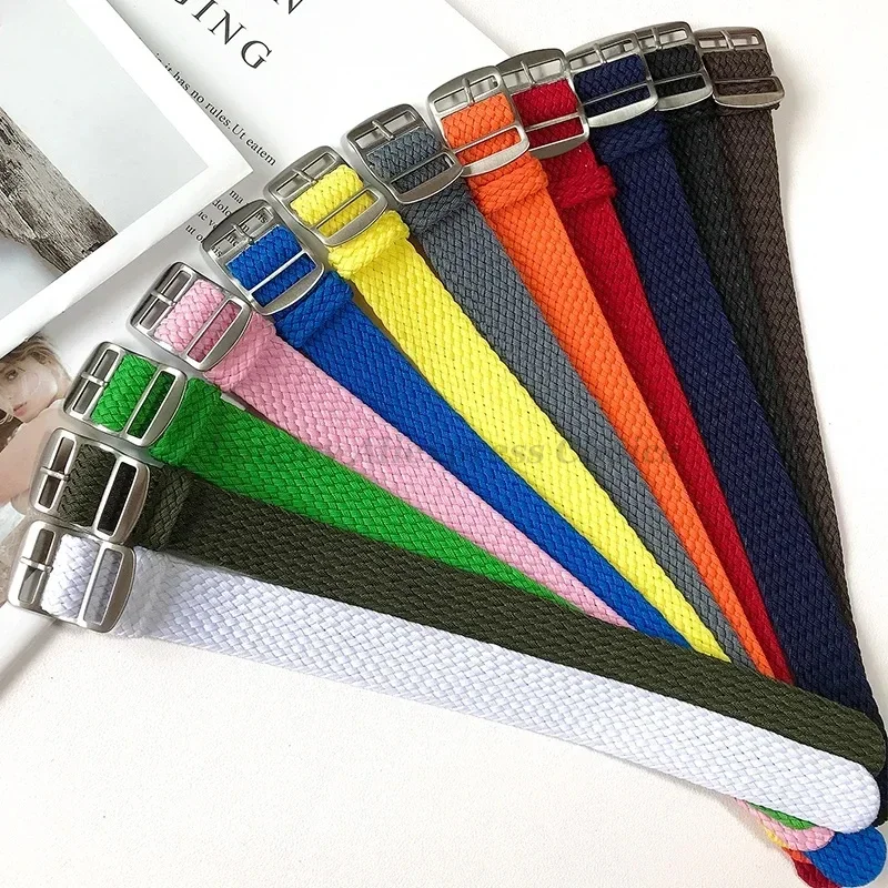Fabric Woven Nylon Watch Band  - Perlon Strap Woven 评论和价格